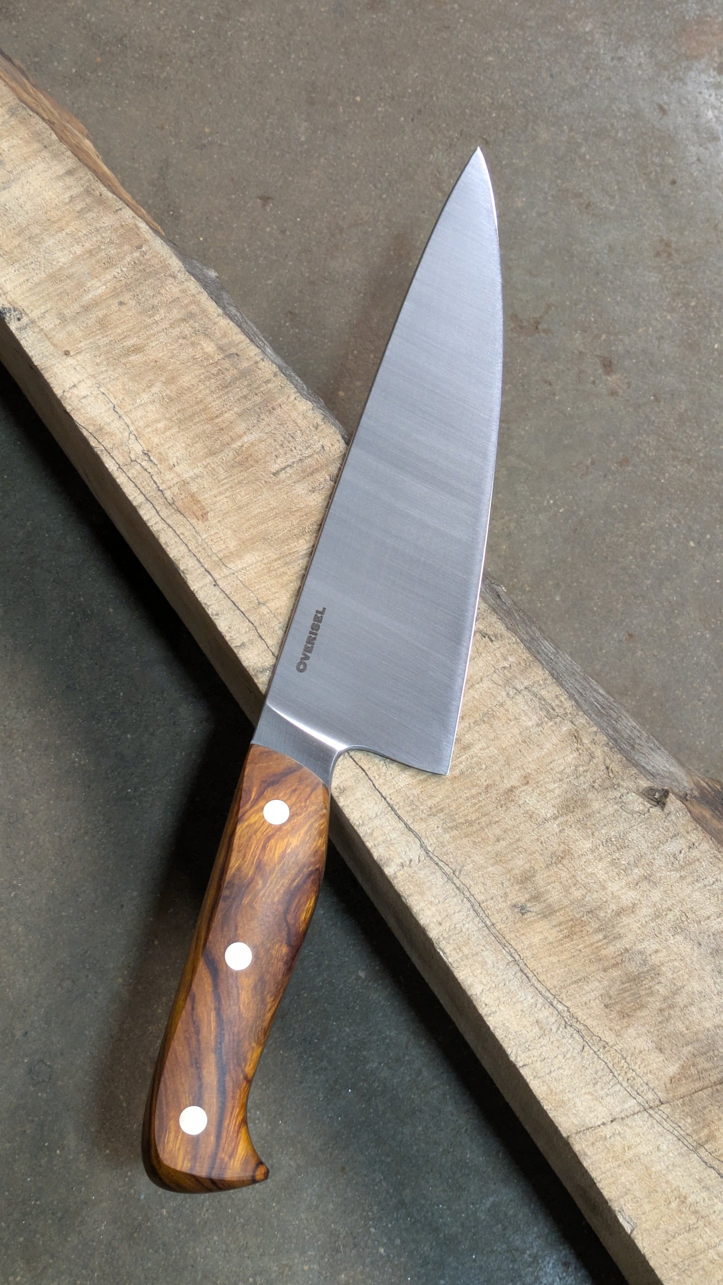 Overisel Knife Co Maple Ironwood D