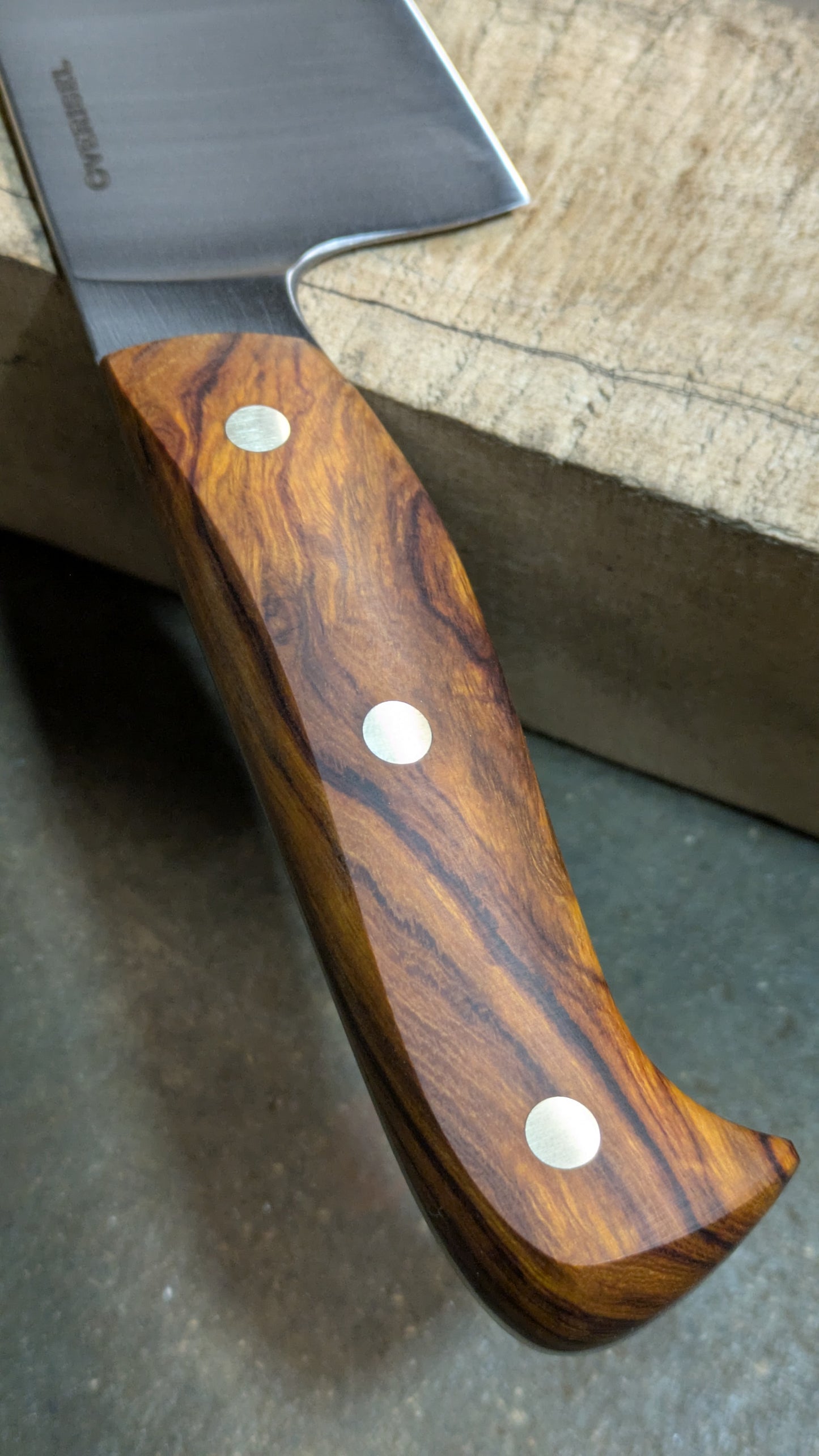 Overisel Knife Co Maple Ironwood D